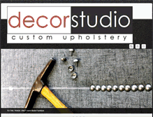 Tablet Screenshot of decorstudio.ca